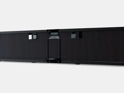 BESTA TV bench 12 Low-poly 3D model