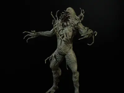 MutantZ5 Low-poly 3D model