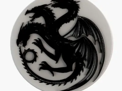 3D The game of thrones model 3D print model