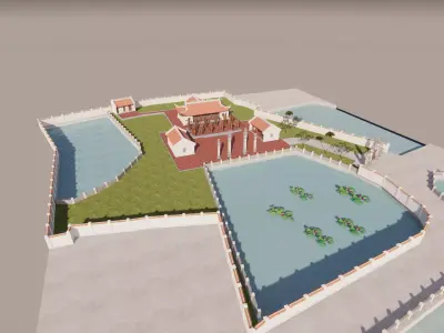 Sacred Ritual  - Temple Long Dai Free 3D model