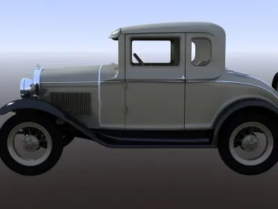 1930s Car 3D model