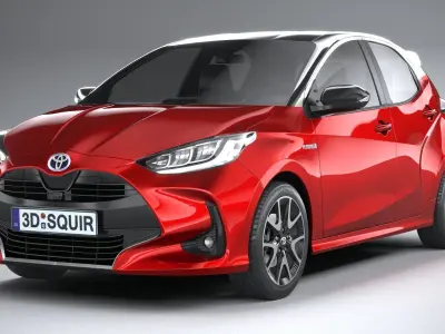Toyota Yaris 2020 3D model