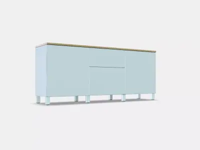 BESTA Storage combination with drawers 5 Low-poly 3D model
