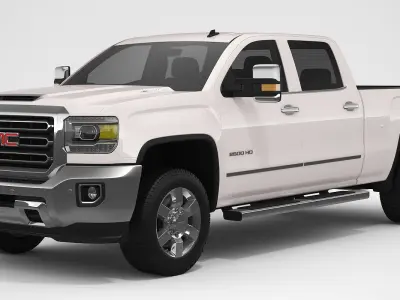 2018 GMC Sierra 2500HD 3D model