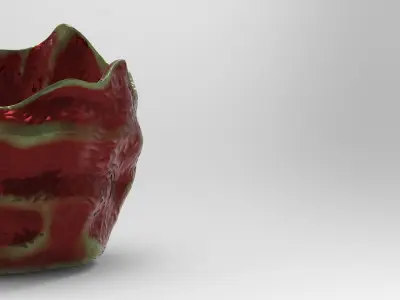 Giga Vase Low-poly 3D model