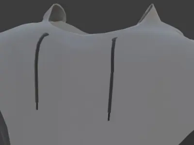 Hoodie shirt 3D model