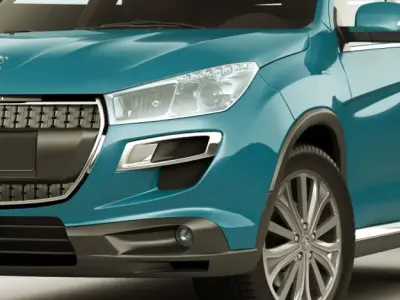 Peugeot 4008 3D model