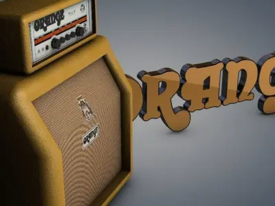 Orange Amps Free 3D model