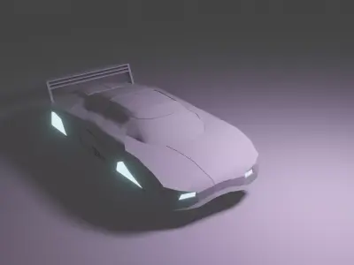 Agera R cyberpnk 3D model