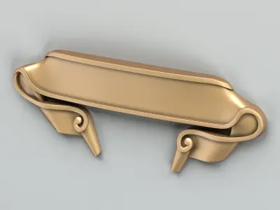 Decorative Ribbon 006 3D model