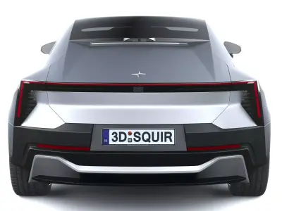 Polestar 5 2026 3D model