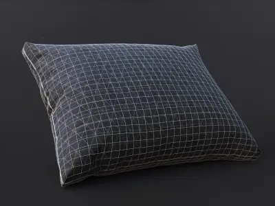 Nylon Pillow Low-poly 3D model
