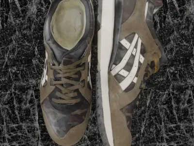 ASICS GEL GT-COOL 3D SHOES Low-poly 3D model