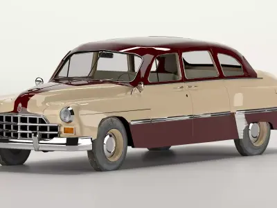 GAZ-12 3D model