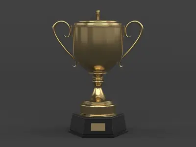 Cups Trophy 3D model shop