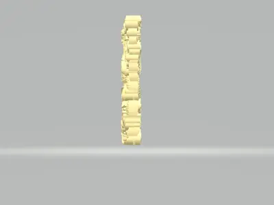 Guan Yu Pendant 3D print model