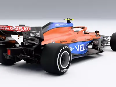 F1 McLaren MCL35M 3D model