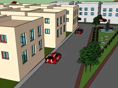 3D Model of Modern  3D model