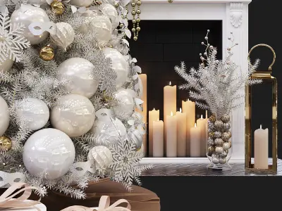 Christmas Decorative set sk 2  3D model