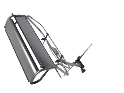 Ski lift chair  3D model