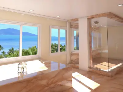 Bathroom 06 3D model