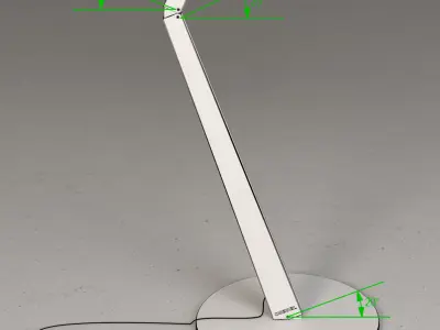 FOSCARINI DIESEL FORK FLOOR LAMP 3D model