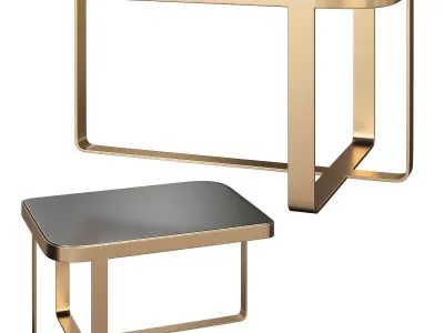 Cofee table and side table  3d models collection 10 pieces