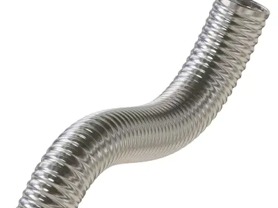 Flexible Duct Pipe 3D print model