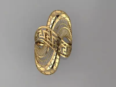 TORTURIL RING 3D print model