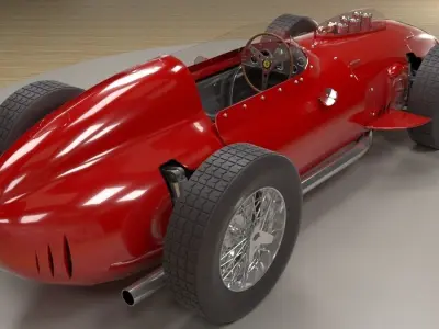 Ferrari 256 F1 1959 3D model