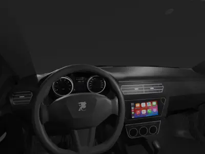 Peugeot 301  Low-poly 3D model