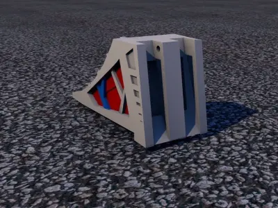 Car stop wedge Free 3D print model