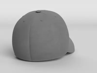 Baseball Hat 2 Low-poly 3D model