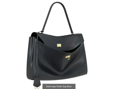 Balenciaga Rodeo Bag  3D Model Pack