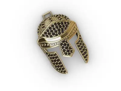 dijes- Colgante galdiador -v- 3D print model