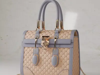 Luxury Handbag 3D model purchase