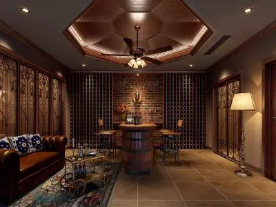 Wine Cellar 3D model