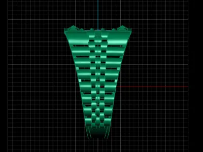Print Ready STL 3DM  Gents Rings Diamond Men Ring  3D print model 191