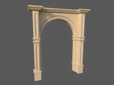Classic Roman or greek  Arc 3D model