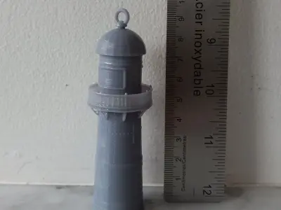 Lighthouse Christmas Decoration Tree STL 3D print model