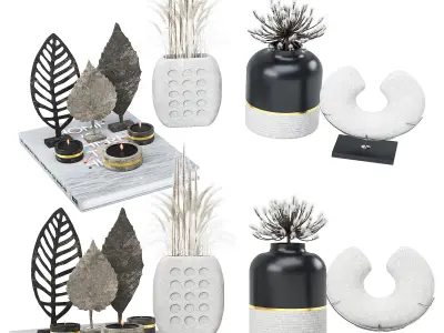 Luxter modeling-decorative set vol 4 3D model