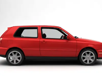 Volkswagen Golf 3 3D model