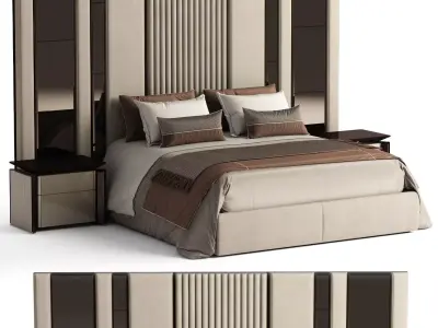 Elve luxury bed 3D model