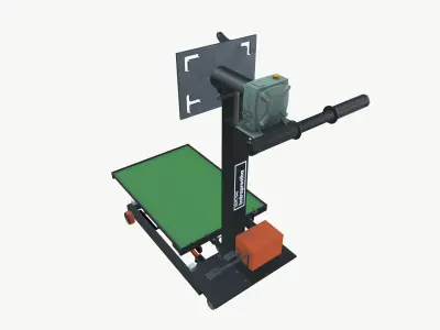 Engine stand 3D model