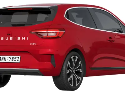 Mitsubishi Colt 2024 3D model