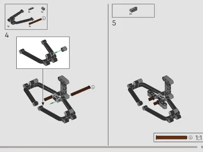 TwindBricks3D - 42207 Ferrari SF-24 F1 Car 3D print model
