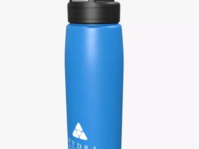 Aqua bottle 3D model