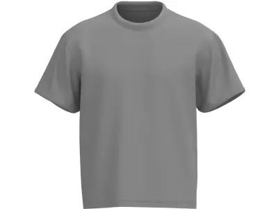 Male tshirt 3D model