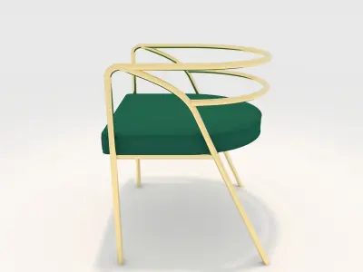 Armchair 17 3D model
