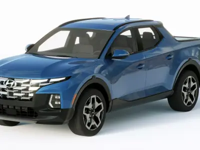 Hyundai Santa Cruz 2022 3D model